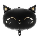 HALLOWEENSKÉ BALÓNY BLACK CAT 48x36cm fólia
