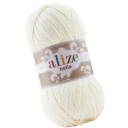 Alize Bella 100 - 62 svetlý krém (100 % bavlna)