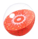 Plážová lopta s ovocnými motívmi Ø28cm jahoda