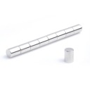 Cylindrický neodymový magnet MW 6x8 N38, sada 10 kusov