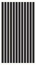 Nálepky na motorku STRIPES 30cm Čierna