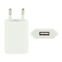 USB 5V 1A sieťová nabíjačka, biela