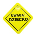 Medvede dva auto znak Pozor dieťa