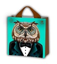Ekologická nákupná taška Maestro Sowa 34x34x18
