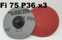 ROLOC DISK brúsny kotúč fi 75 P36 3 ks.