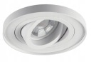 Prisadené, zapustené stropné svietidlo, biele 1xGU10 Kanlux Tiny Bord