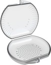 Box na ortodontické prístroje Protézy Transparent Grey