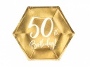 PAPIEROVÉ TANIERE 50. narodeniny! 6 ks