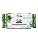 Bambusové vlhčené obrúsky Cheeky Panda 64 ks biologicky odbúrateľné
