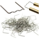 Plastové STAPLES RS18 100ks ploché MALÉ VLNY 0,8mm na opravu plastov