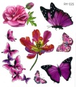 Odnímateľné tetovanie pre deti BUTTERFLIES RH023