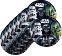 STAR WARS papierové taniere Star Wars 8 kusov 20 cm Narodeninové