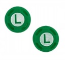 GUMA PREKRÝVKY ANALOGOVÝ NINTENDO SPÍNAČ LUIGI 2 KS