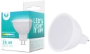 LED reflektorová žiarovka MR16 3W 12V neutrál