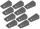 LEGO Slant 1x2 gril C. Grey (61409/4540386) x10
