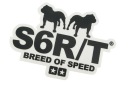 Nálepka Stage6 R/T Breed of Speed, čierna
