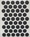 Čiapky na nábytok samolepiace 14mm - čierny grafit (2110) - 50 ks.
