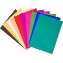 DEKORATÍVNY METALICKÝ ZRKADLOVÝ PAPIER 10 LISTOV