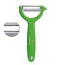 Victorinox 7.6079.4, škrabka, obojstranne pohyblivá čepeľ, zúbkovaná