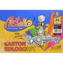 FAREBNÝ GLITTROVÝ KARTÓN A5, 8 listov, 210g/m2