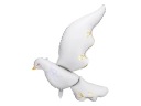 Fóliový balón Dove 80x100 cm biely Communion Wedding Party Deco