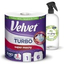 Zamatová papierová utierka TURBO 1 gigaroroll + ZADARMO