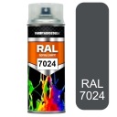 LAK STREKOVANÝ RAL 7024 MAT, JEMNOZRNÁ ŠTRUKTÚRA