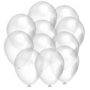Priehľadné číre balóny 25ks Crystal