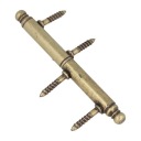 RETRO zapichovací nábytkový pánt fi10x108mm hnedý