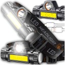 COB HLAVNÁ LAMPA 4v1 HLAVNÁ LAMPA S MAGNETOM