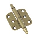 RETRO hnedý pletený nábytkový pánt 8x72mm PRAVÝ