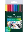 Jemné linky Faber-Castell Grip 10 farieb
