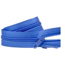 Páska na zips 5mm MODRÁ 10 zipsov 5m