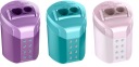 FABER CASTELL RollOn Sparkle dvojité plastové orezávatko, mix farieb