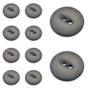 Plastový gombík 15x3 mm - 10 ks.