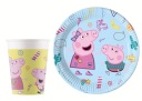 Narodeninová súprava PEPPA PIG - HRNČEKY A TANIERE NA NARODENINOVÚ PÁRTY
