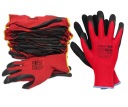 10 x Rukavice LATEXové pracovné rukavice hrubé JBUKALAT veľkosť 8