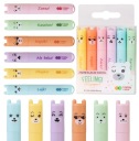 Happy Color mini pastelové zvýrazňovače 6 farieb