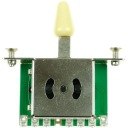 Kera 5P/SQ/ST 5-polohový prepínač, krém