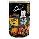 CESAR Natural Goodness mokré bezobilné krmivo pre psov, kuracie mäso, konzerva, 400g