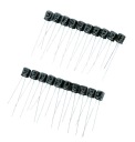 22uF 25V 22 µF 25 V LEAGUER (20 KS) ELEKTROLYTICKÝ KONDENZÁTOR