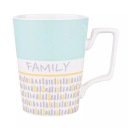 Veľký rodinný porcelánový kávový hrnček na čaj 560 ml Altom Design