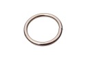 ZVÁRANÝ kovový krúžok 30 / 4 mm nikel 10 kusov