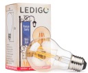 E27 4W jantárová A60 retro teplá LED žiarovka