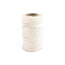 Bavlnená makramé šnúrka 2 mm / 50 m, surová