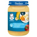 Gerber Dezert Jablká banány mango tvaroh 190g