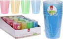 PRAKTICKÉ PLASTOVÉ POHÁRKY Z PLASTU 280ML TURISTICKÉ