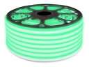 LED PÁS 230V 2835 1M IP68 NEON ZELENÝ