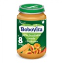 BoboVita dezert Jablká, marhule a broskyne s piškótami - 190g