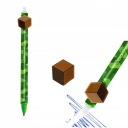 Stierateľné guľôčkové pero MINECRAFT 0,5 Blue Colorino 06363